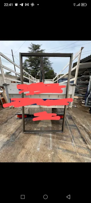 Balconera corredera aluminio