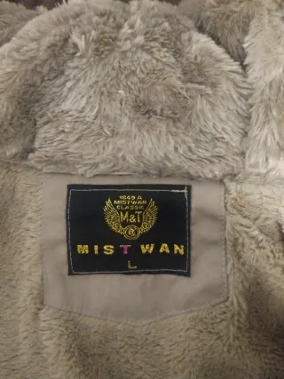 Abrigo beige talla L/XL