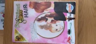 Cabeza de peinado Buki con accesorios