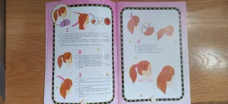 Cabeza de peinado Buki con accesorios