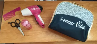 Cabeza de peinado Buki con accesorios