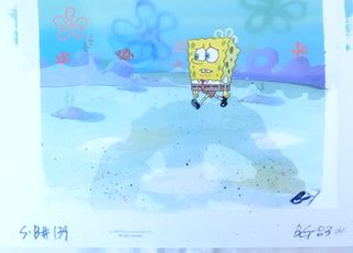 Bob Esponja Fotograma Animación Fondo