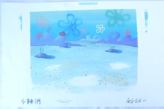 Bob Esponja Fotograma Animación Fondo