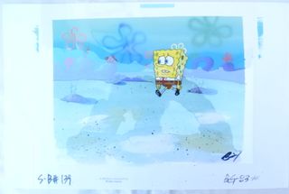 Bob Esponja Fotograma Animación Fondo