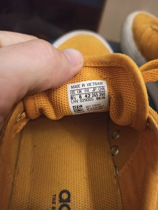 Zapatillas Adidas Amarillas