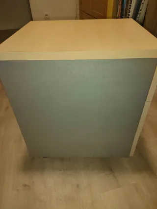 Cajonera roble con ruedas