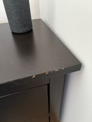 Juego de dos Mesitas de Noche Ikea Madera