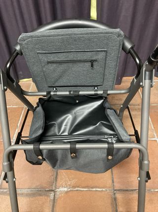 Andador para personas mayores con asiento