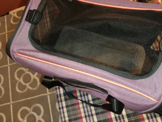 Transportín para gato o perro pequeño