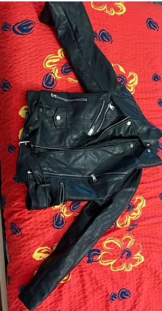 Casaco de cabedal M/38/10 MOCHY