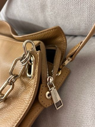 Bolso Piel Gloria Ortiz Marrón Claro