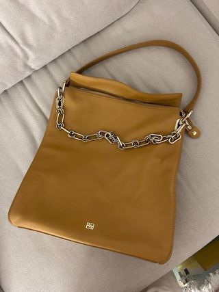 Bolso Piel Gloria Ortiz Marrón Claro