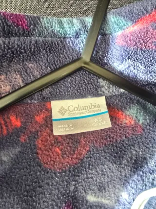 Chaqueta polar Columbia talla xs