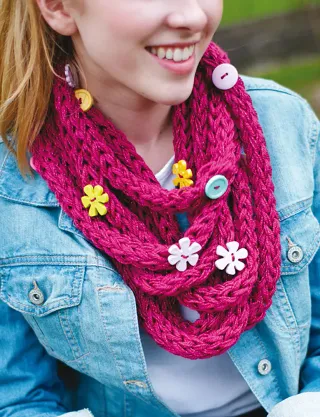 Tejer con los dedos : 14 proyectos fáciles