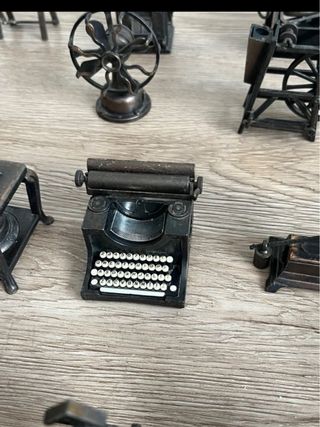 Colección sacapuntas bronce vintage