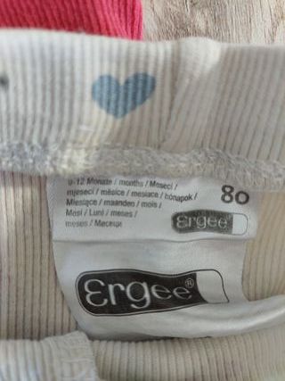 3 Leggings bimba 9-12 mesi