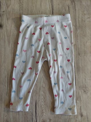 3 Leggings bimba 9-12 mesi
