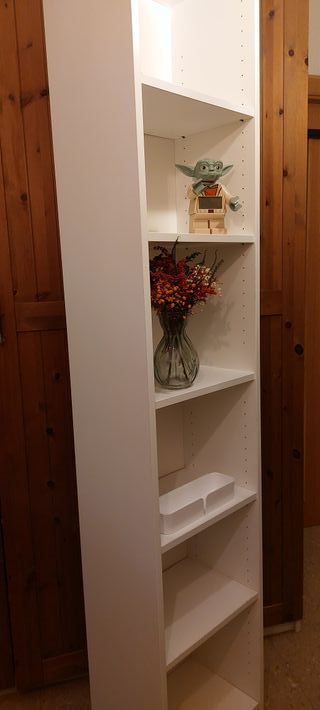 Librería Blanca IKEA Billy 40x28x202cm