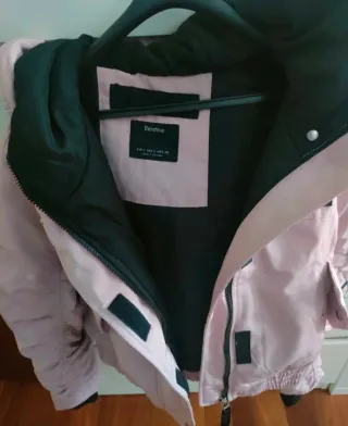 Chaqueta invierno rosa