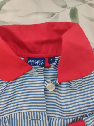 Bata escolar Unicaja talla 4