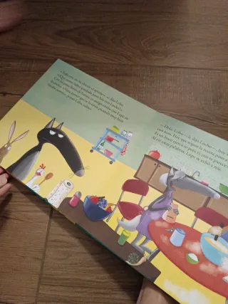 El lobo que dominó sus emociones, libro pop-up