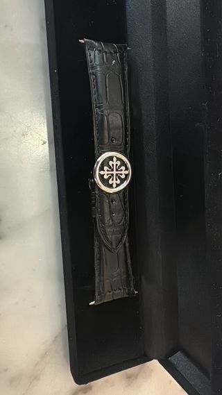 Correa Patek Philippe Negra