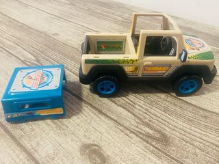 Pinypon Jeep Dinosaurios Acción + Techo