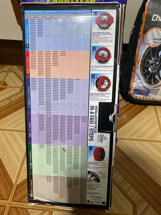 Calze Neve Textiles Goodyear y XL Tools