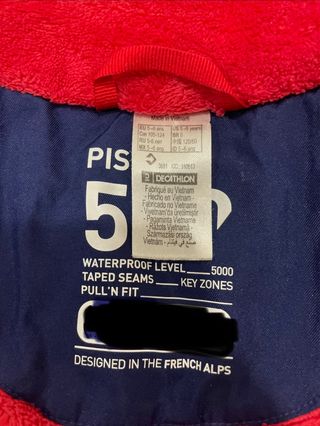 Chaqueta y pantalón esquí 5-6 años