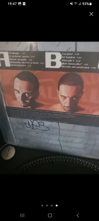 Vinilo Falsalarma la misiva