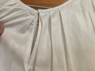 Top Mango Blanco Talla M