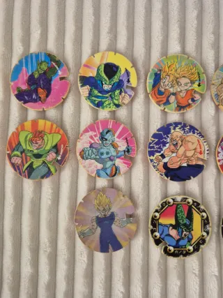 Tazos, Voladores y Megatazos Dragon Ball Z 1995