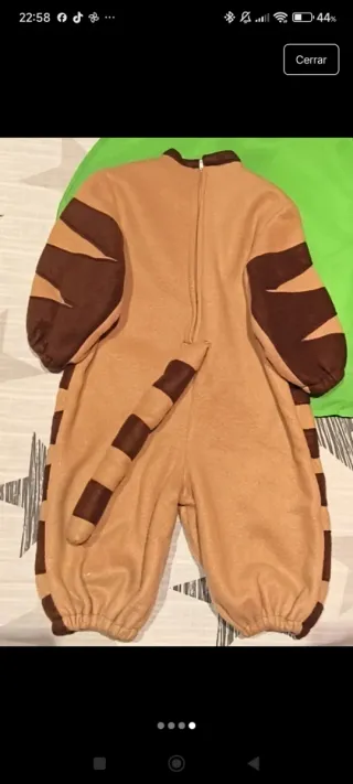 Disfraz de Tigre para bebé