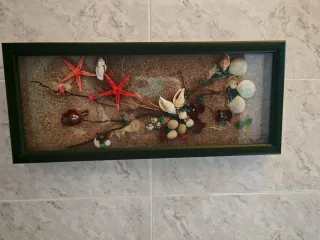 Cuadro Marino Hecho a Mano