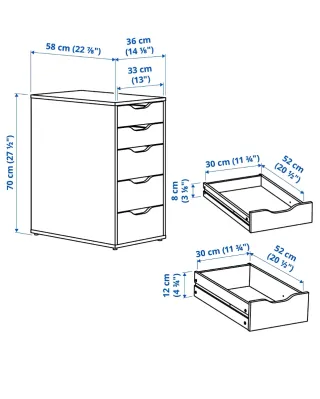 Escritorio Ikea 100x60x70 cm