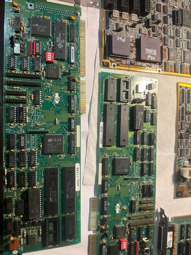 Schede retro vintage ZDS 386 DX25 + coprocessore