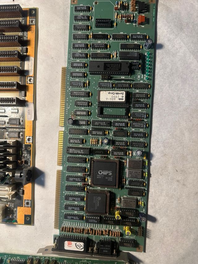 Schede retro vintage ZDS 386 DX25 + coprocessore