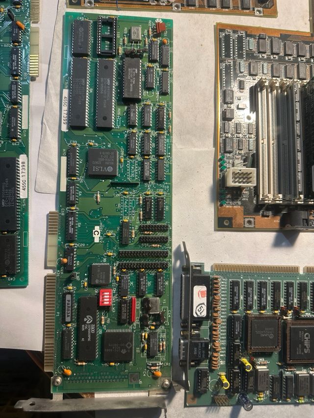 Schede retro vintage ZDS 386 DX25 + coprocessore