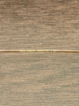 Gafas Dolce & Gabbana Mujer Rojas y Doradas