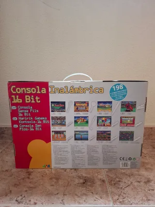 CONSOLA INALÁMBRICA 16 BIT