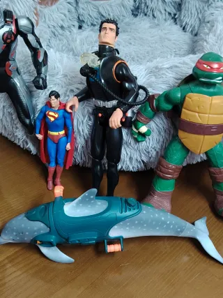 Lote Figuras Superhéroes y Más