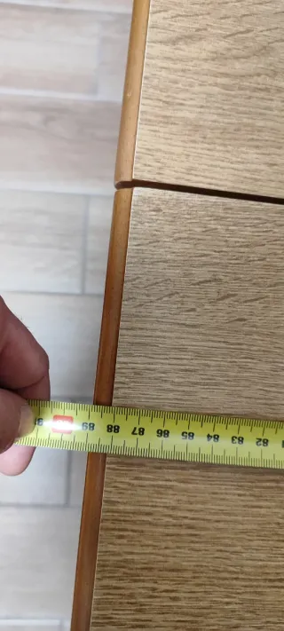 Mesa plegable con 1 cajón y dos sillas