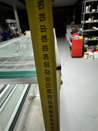 Mostrador Vitrina Escaparate Cristal Metal