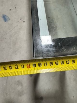 Mostrador Vitrina Escaparate Cristal Metal