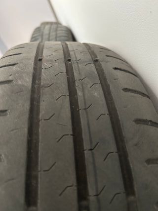 Juego 4 Llantas Opel + Neumáticos usados.