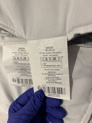 4 Edredones 150x200cm