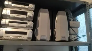 Equipo de música Technics Beige/Plata