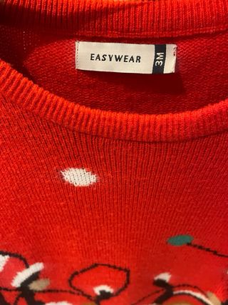 Jersey Adulto Navideño Reno con Gafas de Sol