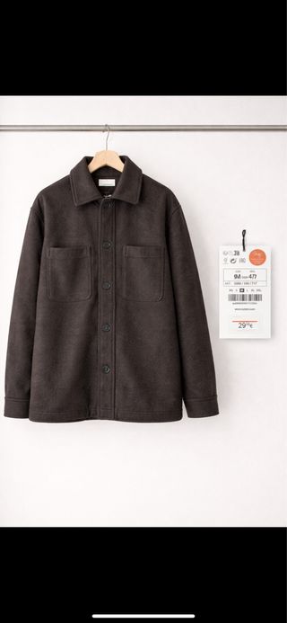 Sobrecamisa marrón Talla M nueva con etiqueta