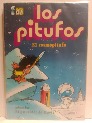 LOTE 5 TEBEOS OLE.LOS PITUFOS.SOPA DE PITUFOS.